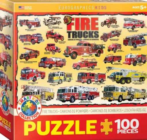 Puzzle Fire trucks