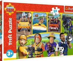 Puzzle Fireman Sam and friends 24 maxi