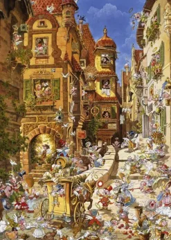 Puzzle Fish: A romantic city during the day
