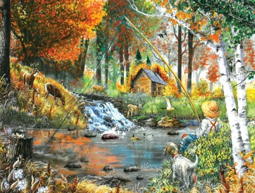 Puzzle Fishing Companions 500 XXL