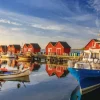 Puzzle Fishing harbor: Weisse Wiek