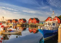 Puzzle Fishing harbor: Weisse Wiek