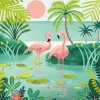 Puzzle Flamingo 500