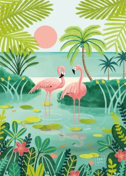Puzzle Flamingo 500