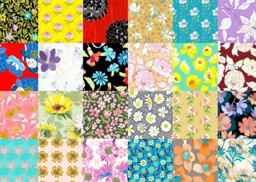 Puzzle Floral Patterns