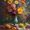 Puzzle Flower Bouquet