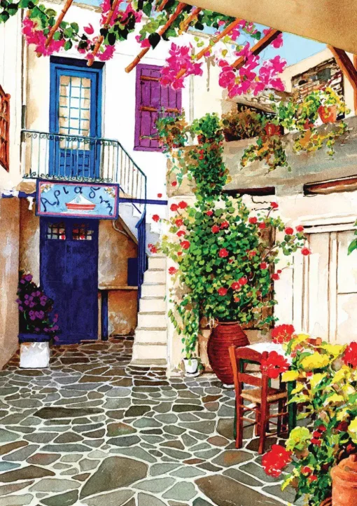 Puzzle Flower Courtyard 260