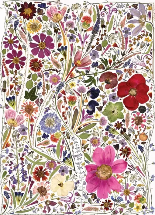 Puzzle Flower Press: Spring