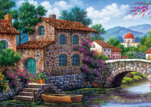 Puzzle Flowery Channel