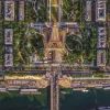 Puzzle Flying Over Paris