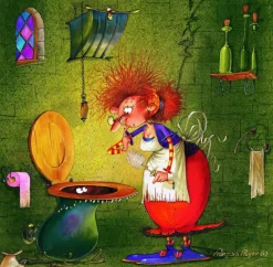 Puzzle François Ruyer - The Witch - WC