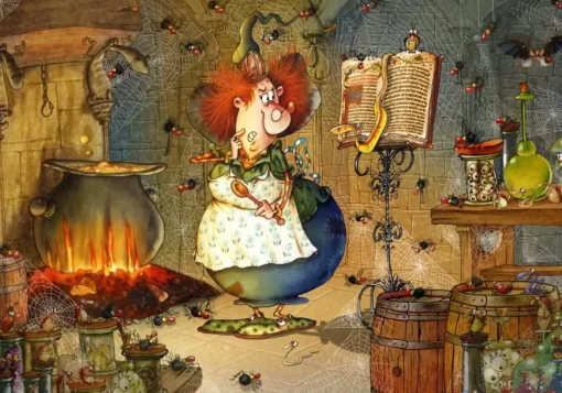 Puzzle François Ruyer - Witch - In the Kitchen