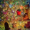 Puzzle François Ruyer - Witch - Christmas 1000