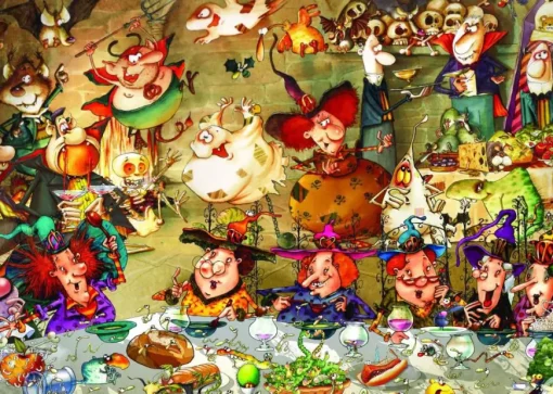 Puzzle François Ruyer - Witches