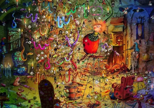 Puzzle François Ruyer - Witch
