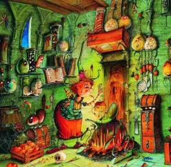Puzzle François Ruyer - Witch - lunch