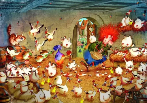 Puzzle François Ruyer: Crazy Chicken Coop