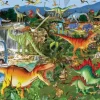 Puzzle François Ruyer: Explorers and Dinosaurs