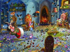 Puzzle François Ruyer: Witch SKIING