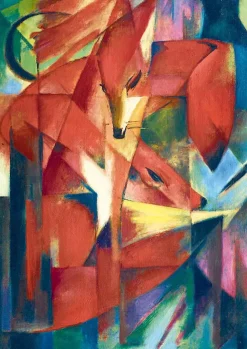 Puzzle Franz Marc - The Foxes, 1913