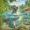 Puzzle Fredrickson: Labrador Fishing