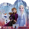 Puzzle Frozen 25 contours