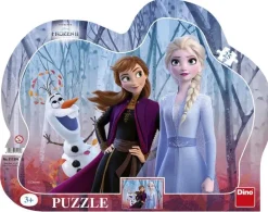 Puzzle Frozen 25 contours
