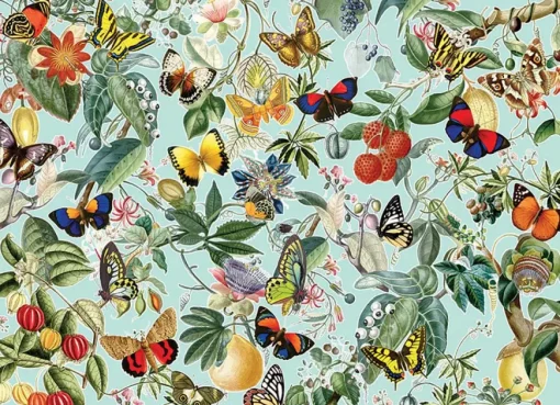 Puzzle Fruit and Flutterbies