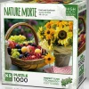 Puzzle Fruits and sunflowers