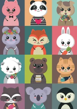Puzzle Funny Animals