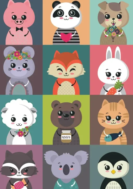 Puzzle Funny Animals