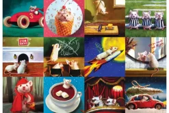 Puzzle Funny Mice