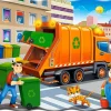 Puzzle Garbage Car 30 pieces