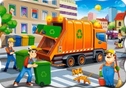 Puzzle Garbage Car 30 pieces