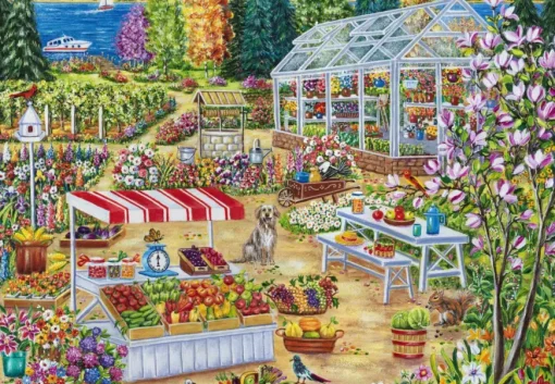 Puzzle Garden center