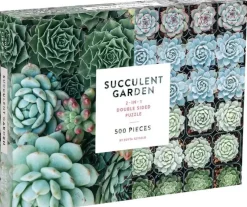 Puzzle Garden of succulents