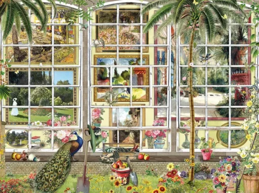 Puzzle Gardens in Art