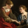 Puzzle Gentileschi and Giovanni Lanfranco: Saint Cecilia and an Angel