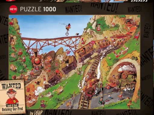 Puzzle Getaway Car Fred