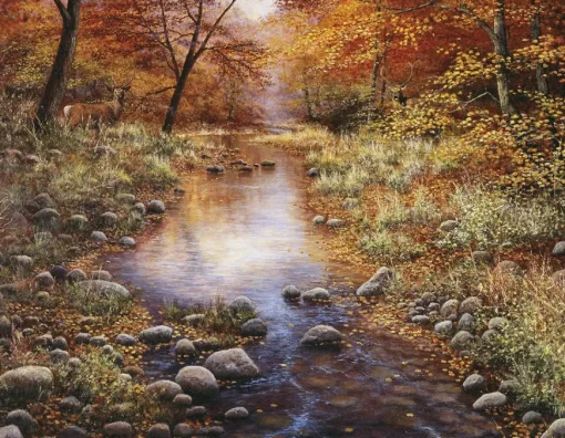 Puzzle Golden Forest XXL