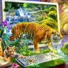 Puzzle Gorgeous: Tiger coming to Life II