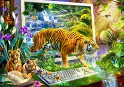 Puzzle Gorgeous: Tiger coming to Life II
