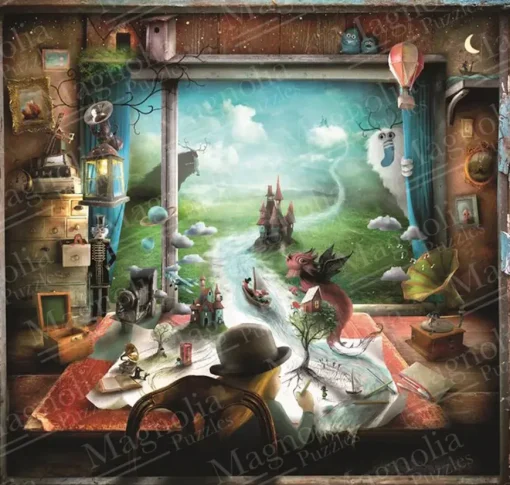 Puzzle Grandma's Desk