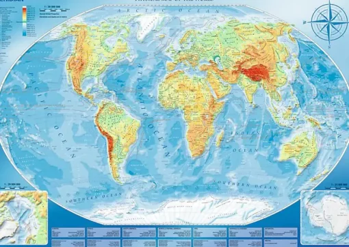 Puzzle Great map of the world