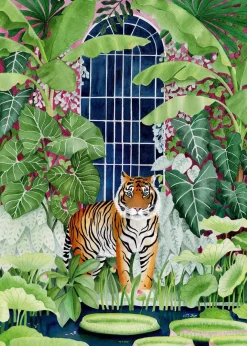 Puzzle Greenhouse Tiger