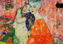 Puzzle Gustave Klimt - The Women Friends, 1917