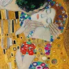 Puzzle Gustave Klimt - The Kiss (detail), 1908