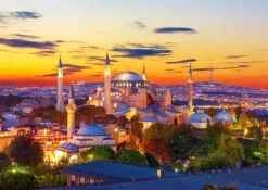 Puzzle Hagia Sophia at Sunset, Istanbul