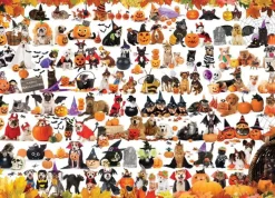 Puzzle Halloween Pets