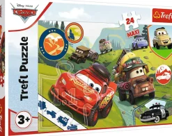 Puzzle Happy Cars 24 maxi